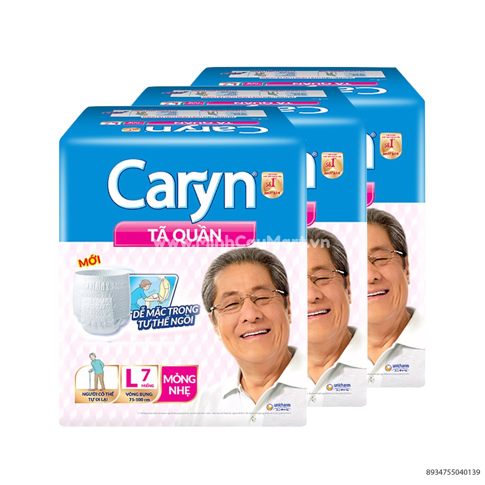 Tã Quần Caryn Lifree L7 Miếng Vòng Bụng 75 - 100cm